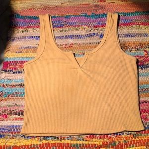 xs AERO mustard yellow tank